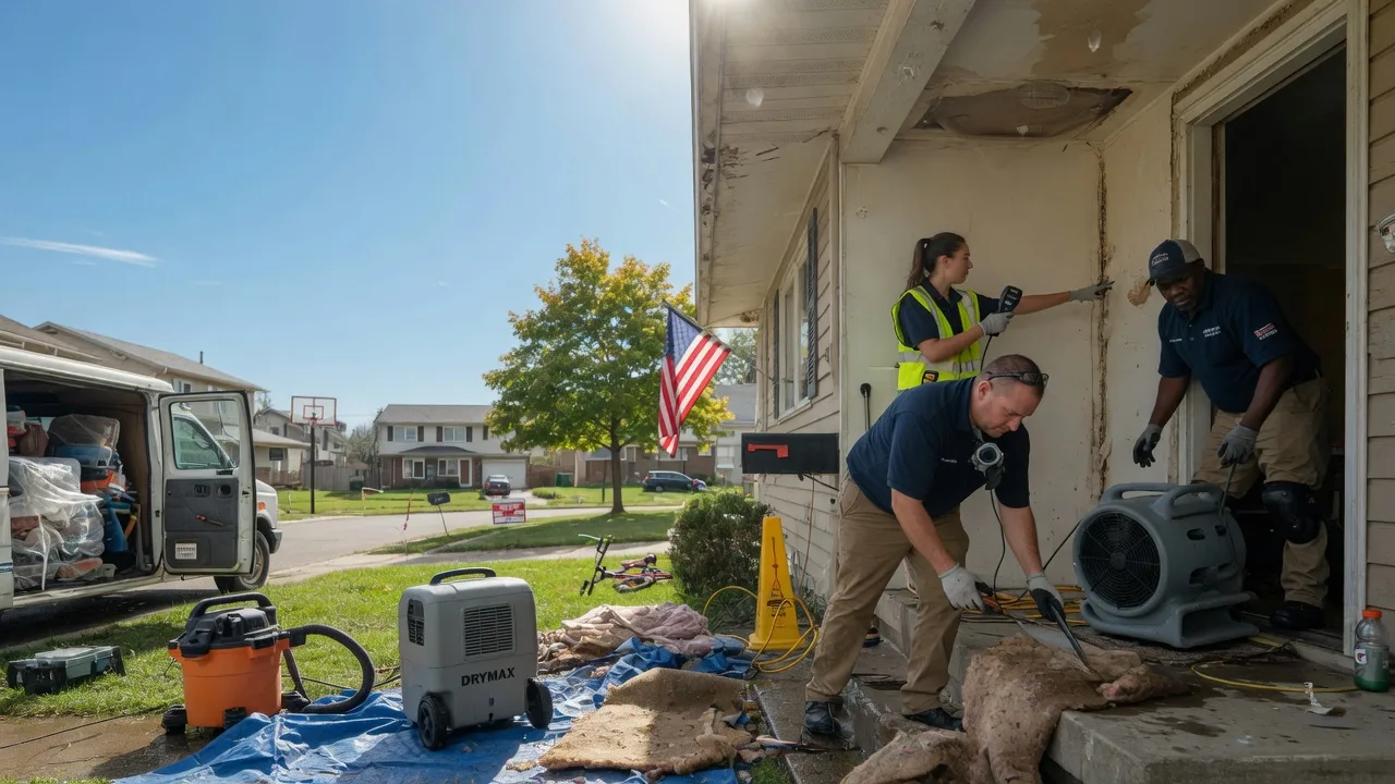 Water Damage Restoration in Pryor, OK near me